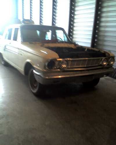1964 ford fairlane rare 4 door 4 speed special ordered 289 yellow factory air