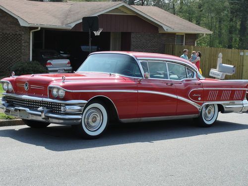 1958 buick rivera limited sedan. fully loaded. great condition. good car.