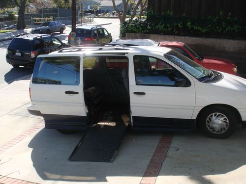1995 ford windstar lx mini passenger van 3-door 3.8 handicapped van