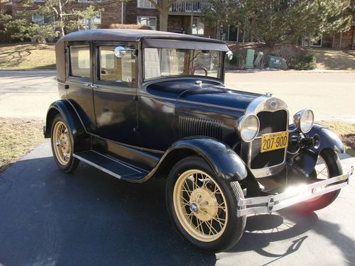 Antique car 1928 model a ford