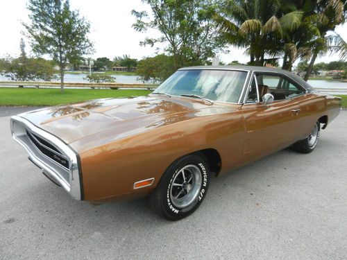 Rare 1970 dodge charger 500, premium, buckets, console, matching numbers, 383-v8