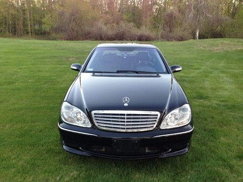 S600 amg sport package 5.5l v12 turbo only 58k low miles pristine cond s55 s65