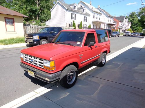 1989 ford bronco ii xlt 2.9l 5spd 2wd great shape many new parts
