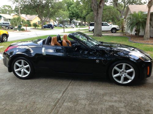 2004 nissan 350z grand touring convertible manual low miles