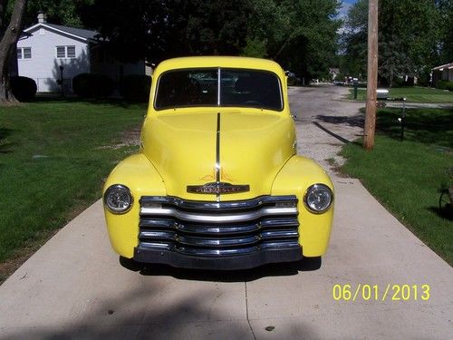1951 chevy truck hot rat street rod classic vintage s 10 chassis 350 engine ===