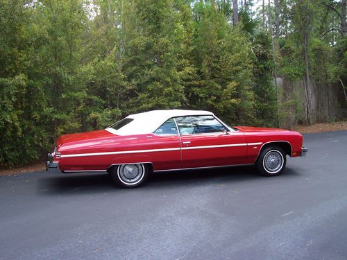 1975 caprice classic convertible, only 26,000 miles,  v8  matching #'s beautiful