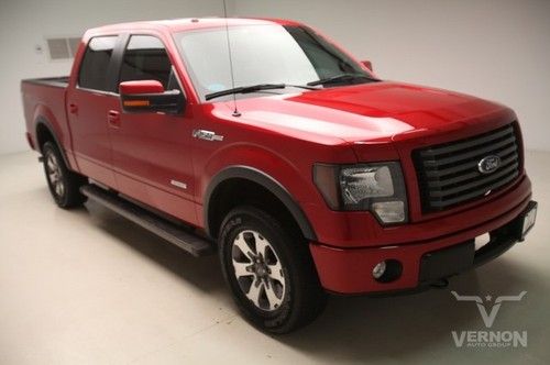 2012 fx4 crew 4x4 leather heated cooled v6 ecoboost we finance 12k miles