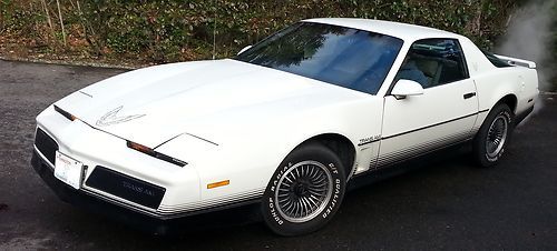 1984 trans am.97,928 original miles.excellent condition.white with grey interior