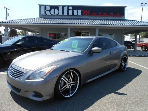 2008 infinity g37s coupe stillen supercharged