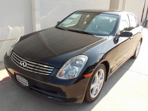 Infinity g35, leather, sunroof, service records,