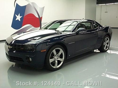 2010 chevy camaro lt rs 6spd sunroof htd leather 47k mi texas direct auto