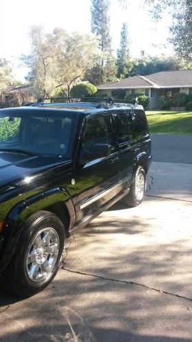2006 jeep commander limited sport utility 4-door 5.7l black