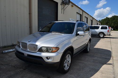 2006 bmw x5 4.4i awd, two florida owner, pano sunroof
