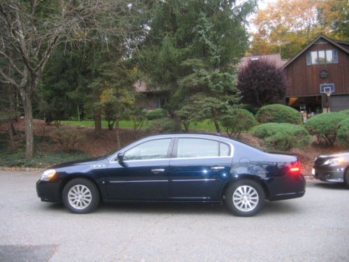 2007 buick lucerne blue with gray interior - 14,000 miles