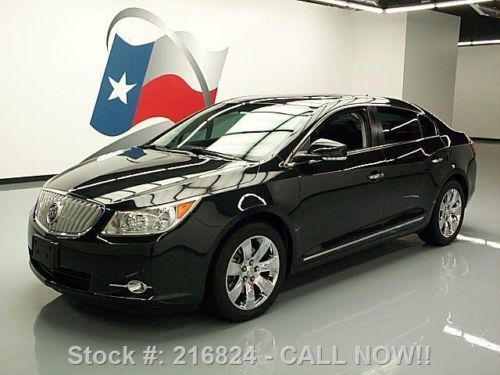 2011 buick lacrosse cxs pano roof nav rear cam only 29k texas direct auto