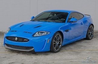 2012 blue xkr-s!.supercharged 550hp,carbon fiber spoiler,very fast and clean!