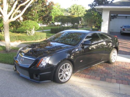 Low reserve !! - 2012 cadillac cts-v  13,885 miles  diamond black, immaculate !!