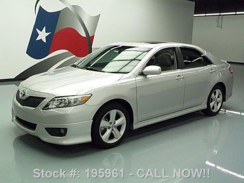 2011 toyota camry se leather sunroof ground effects 34k texas direct auto