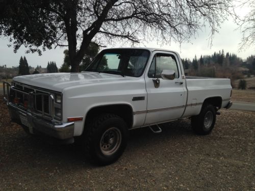 1986 chevy short bed 4x4 rust free