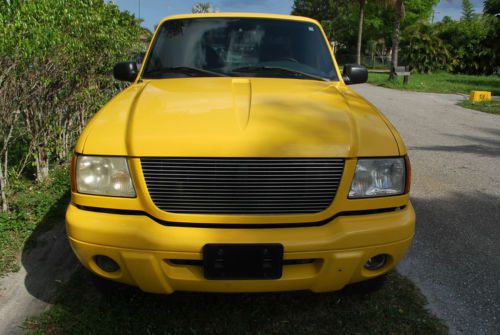 Yellow, great condition, extended cab and chrome wheels