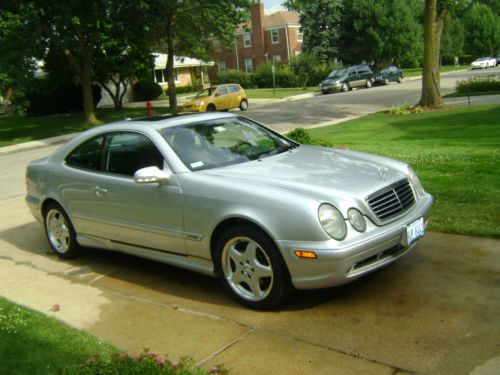 2002 clk320 silver with amg sport package (great condition!)
