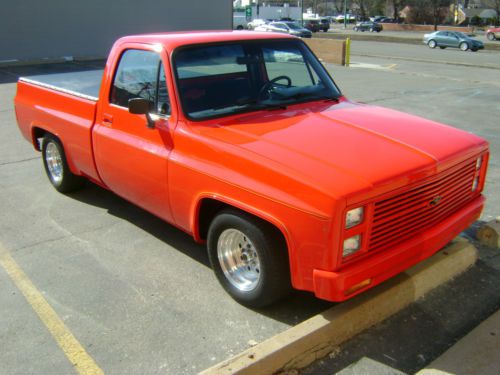 1985 chevrolet chevy pickup 454 custom hot rod show truck c10 1/2 ton
