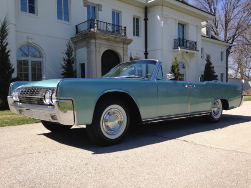1962 lincoln continental fly in and drive home!!! rare color combo!! stunning!!