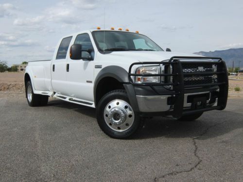 2005 ford f-450 crew cab xlt 4x4 chariot long bed conversion
