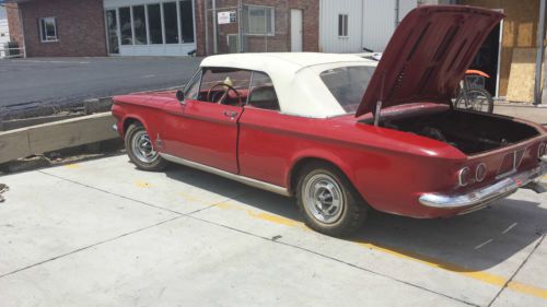 1962 corvair monza spyder convertible with manual transmission. extremely rare!