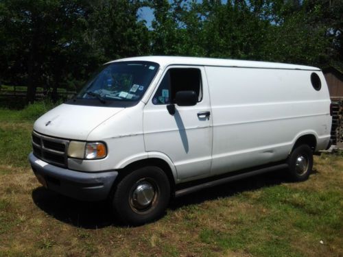 1997 dodge ram van 2500 great work van for residential or commercial 6 cylinder