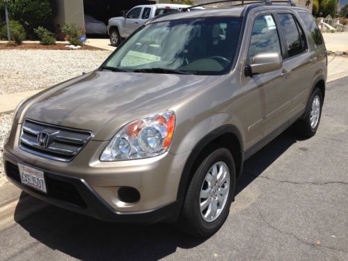 2005 honda cr-v se awd, single owner, very clean, well maintained