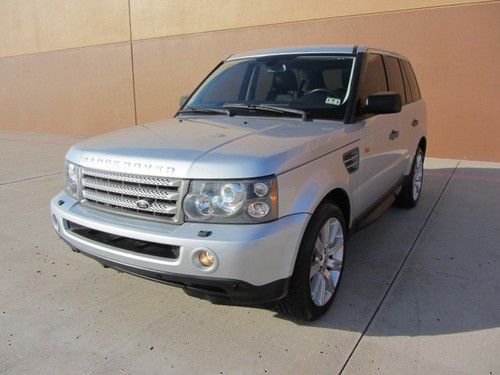 2007 range rover sport~awd~super charged~nav~20s~htd lea~hid lights