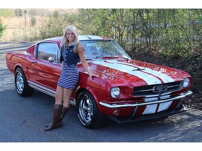 1965 ford mustang 2+2 fastback 289 auto pony interior super solid must see