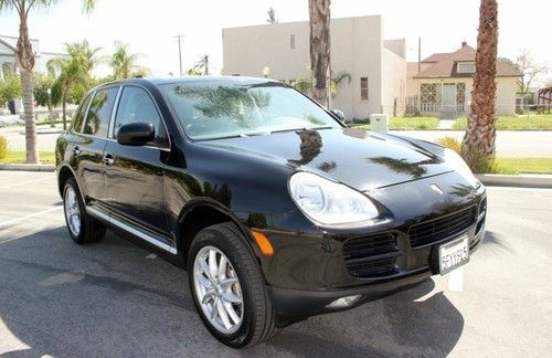 No reserve:2004 porsche cayenne s awd - loaded - new tires &amp; brakes -