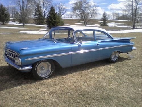 1959 chevrolet impala (belair)   2 door, can drive anywhere!