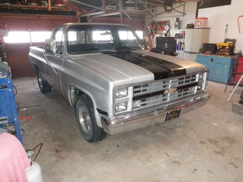 1985 chevy truck swb short bed short cab square body hot rod no reserve clean