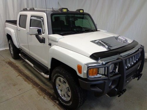 2009 hummer h3 h3t low miles clean carfax 1 owner crew cab 4dr we finance