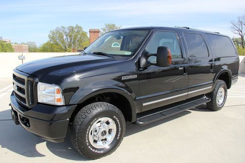 2005 ford excursion limited diesel 21k actual miles 1-owner 4x4 mint no reserve