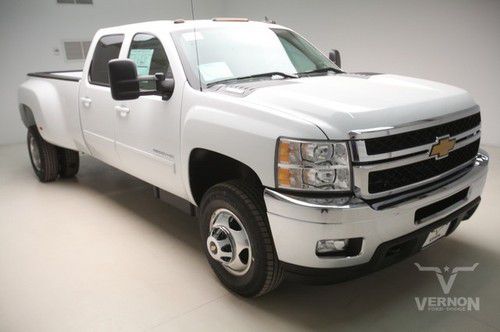 2013 drw ltz crew 2wd navigation sunroof leather heated cooled duramax diesel