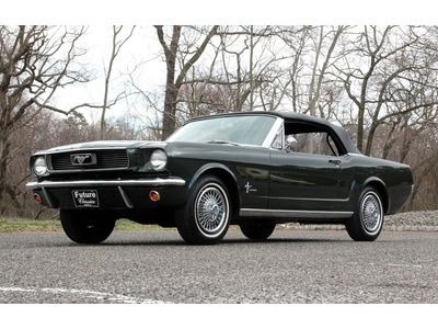 Super nice restored 66 mustang convertible correct colors 3-speed wire wheels
