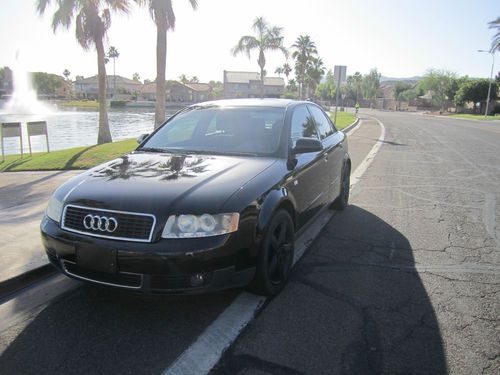 Clean audi a4 featuring loud bose sound system, cloth weave seats, serviced