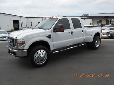 2008 ford f-350 4x4 super duty crew cab automatic one owner