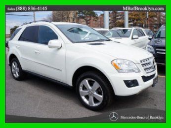 Mercedes certified 2010 ml 350 4matic, 19,555 low miles, 1 owner, clean carfax