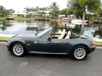 99 bmw z3 roadster convertible*71k fla miles*x-sharp*sporty*pwr top and htd seat