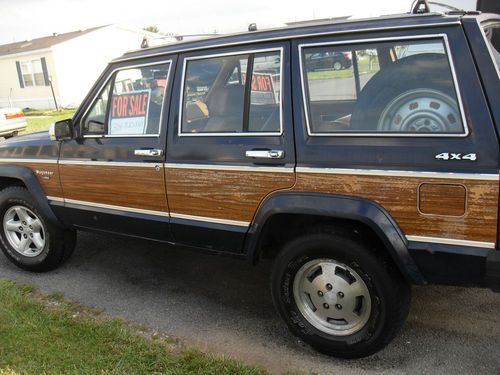 1986 jeep wagoneer limited sport utility 4-door 2.8l