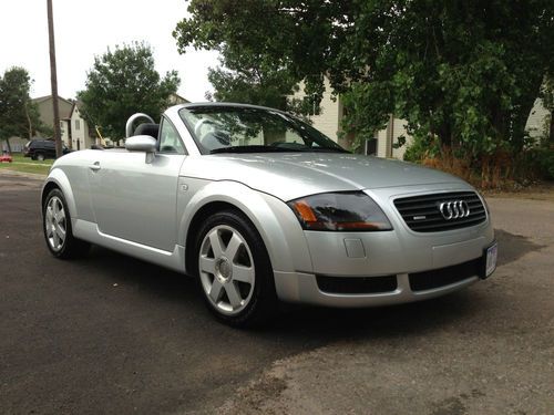 2002 audi tt roadster quattro 225hp low miles fully loaded new tires!!