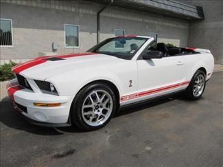 2007 ford mustang shelby gt500 convertible 5.4 supercharged 25-k low miles