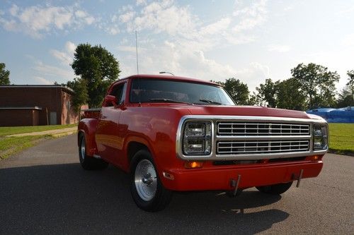 Custom cool one of a kind chopped and tubbed red 1979 d150 stepside
