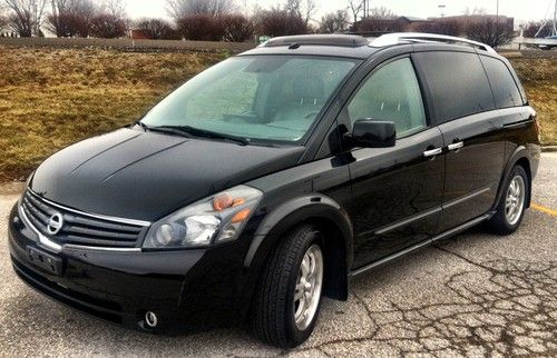 2007 nissan quest se van--loaded with unheard of options! low miles!