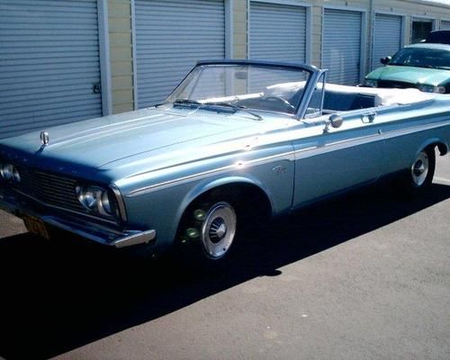 1963 plymouth fury convertible, max wedge clone